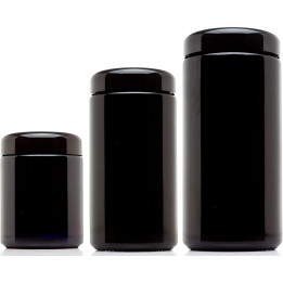 Bote de Conservación UV Negro 1000 ml - Poppins Lab - Botes