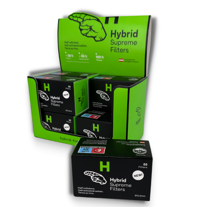 Filtros Hybrid Supreme - 8 uds | Suministros Hortícolas - Parafernalia