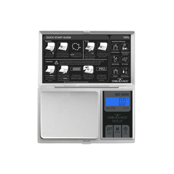 Báscula MZ-1000 ON BALANCE MYCO - Precisión y Portabilidad - Envasado