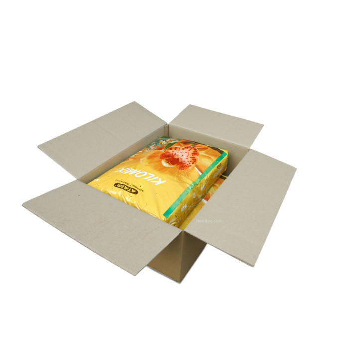 Caja de Cartón para Sustrato - 1 Saco (12 u) | Tienda Hortícola - Consumibles