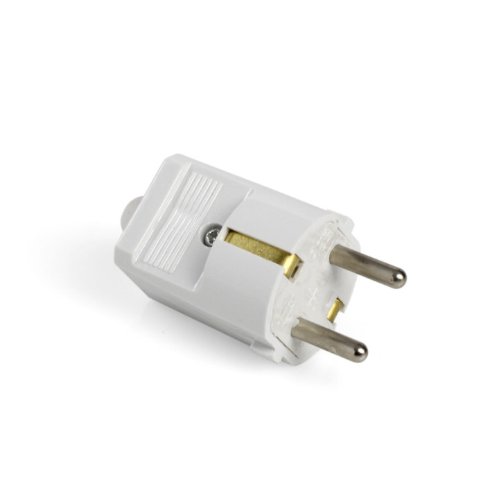 Clavija Schucco Blanco - Conector para Iluminación - Accesorios iluminación