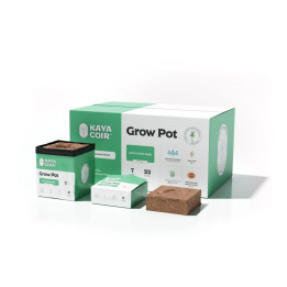 KAYA Grow Pot 7" - Sustrato de Coco Biodegradable