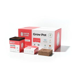 KAYA 6" Grow Pot - Sustrato de Coco Biodegradable