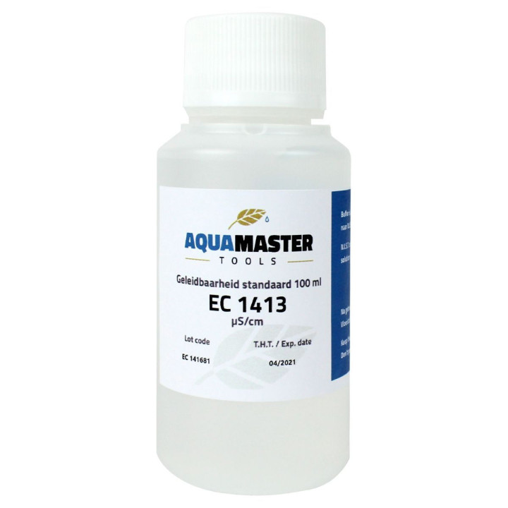 Líquido Calibración EC 1413 (5 L) Aqua Master - Suministros Hortícolas - Medidores de PH y EC