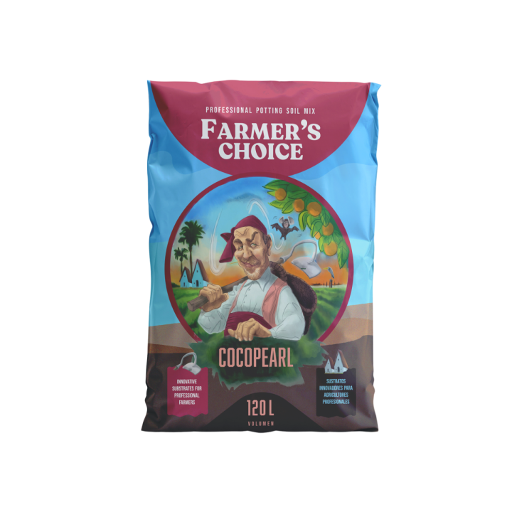 Sustrato Cocopearl 120 L - Farmer's Choice - Sustratos de Producción