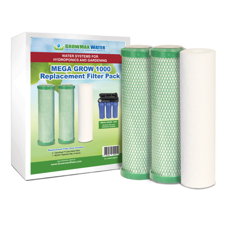 Pack Filtros de Recambio Mega Grow - GROWMAX WATER™ - Riego
