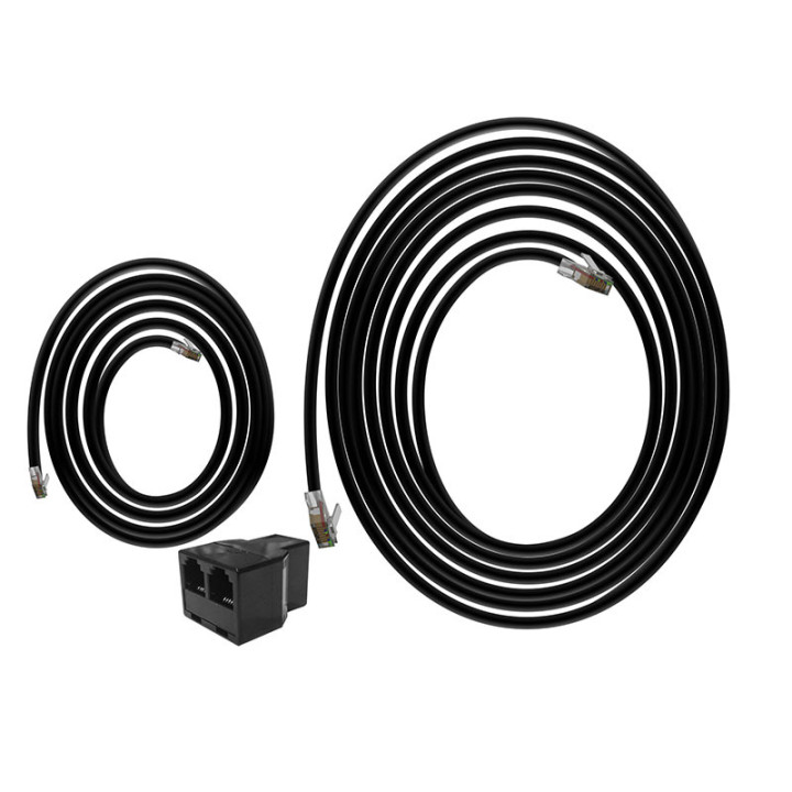 Set de Cables de Extensión RJ12 Trolmaster - 4,87m - Control de clima