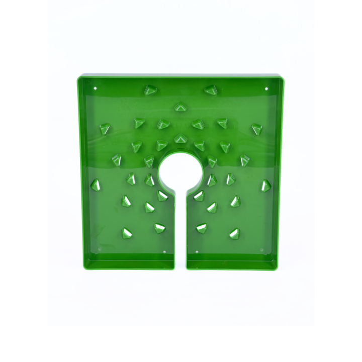 Tapa de Maceta Cuadrada Verde 15 cm - VDL - Accesorios Riego