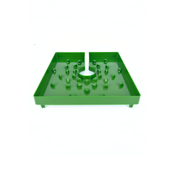 Tapa de Maceta Cuadrada Verde 15 cm - VDL - Accesorios Riego