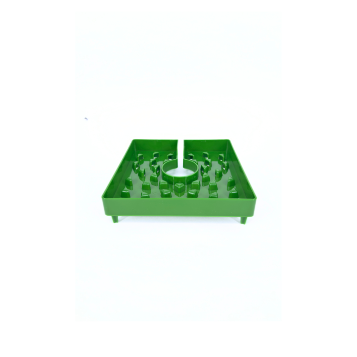 Tapa de Maceta Cuadrada Verde 20 cm - VDL - Accesorios Riego