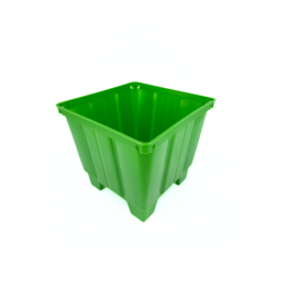Maceta Cuadrada Verde 15 cm - VDL | Suministros Hortícolas - Accesorios Riego