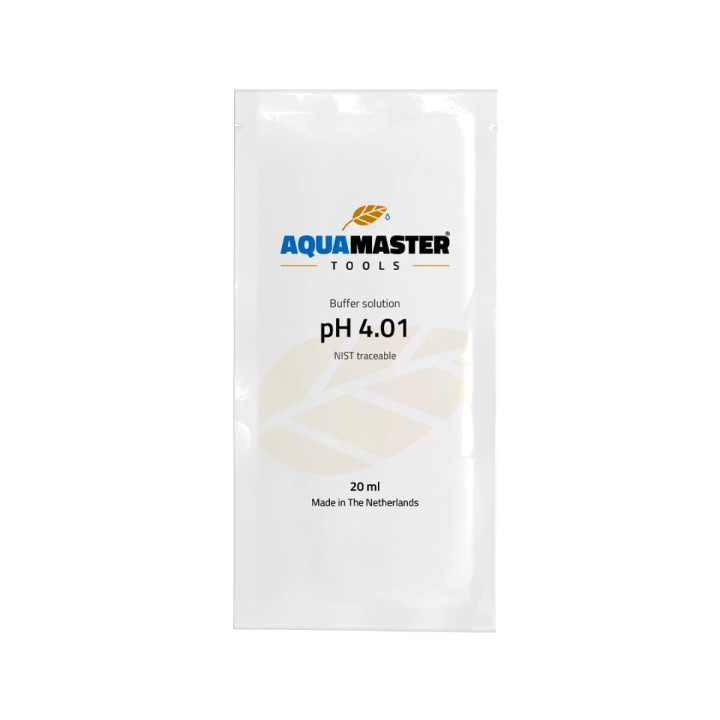 Solución de Calibración pH 4,01 Aquamaster - 20 ml - Instrumentos de Medida