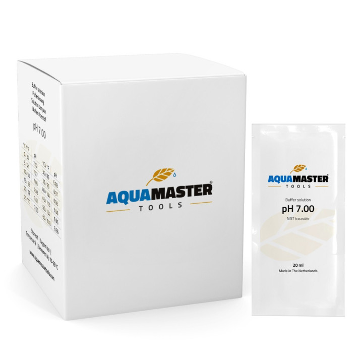 Solución de Calibración pH 7,00 - AQUAMASTER 20 ml - Instrumentos de Medida