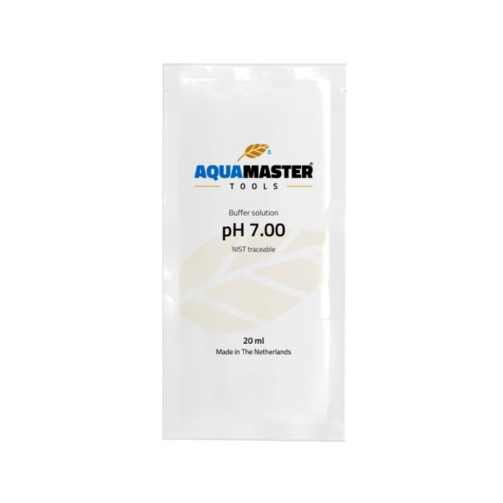 Solución de Calibración pH 7,00 - AQUAMASTER 20 ml - Instrumentos de Medida