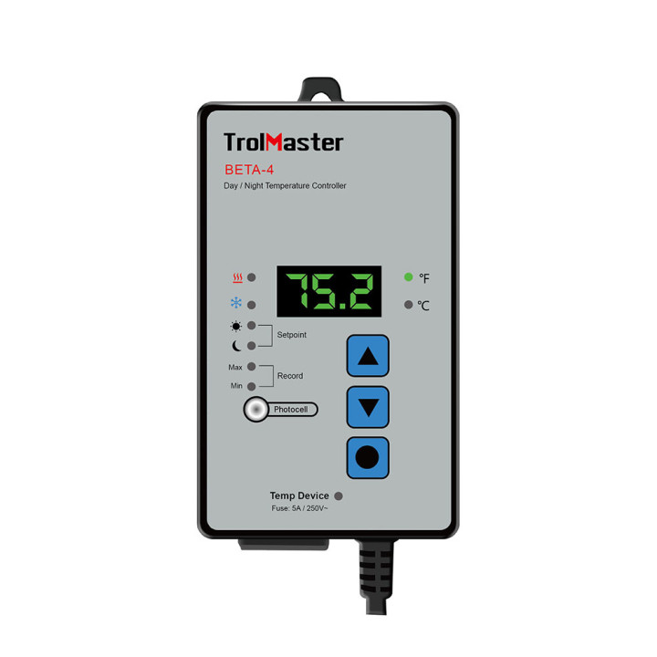 Controlador Digital de Temperatura BETA-4 - Trolmaster - Control de clima