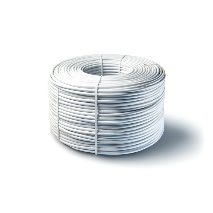 Microtubo Polietileno Blanco/Negro 5 Ø 500 m - Riego Eficiente - Tuberías y Mangueras