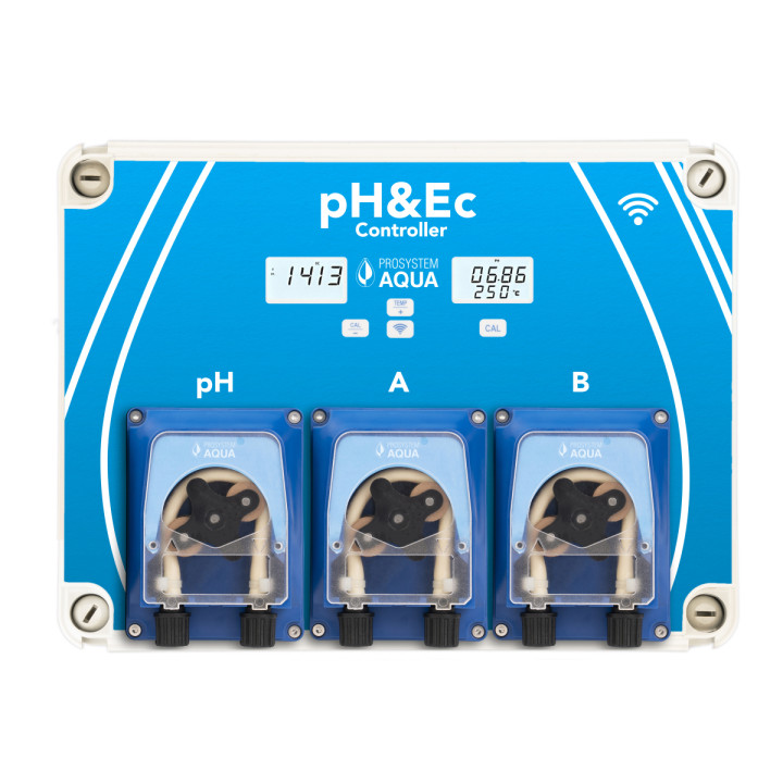 Controlador automático pH & EC WiFi Prosystem Aqua - Controladores de PH y EC