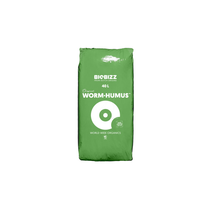 Worm Humus™ 40 L - Humus de Lombriz Biobizz® - Sustratos