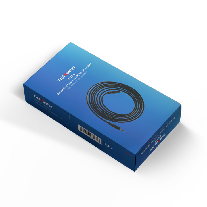 Cable de Extensión 9,75 m para Emisor IR Trolmaster ECS-8 - Control de clima