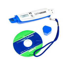 Datalogger USB VDL - Medidor de Temperatura y Humedad - Medidores de Temperatura y Humedad
