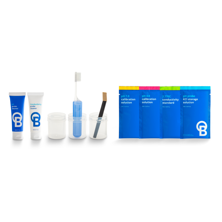 Kit de Limpieza y Calibración pH y EC - Bluelab - Instrumentos de Medida