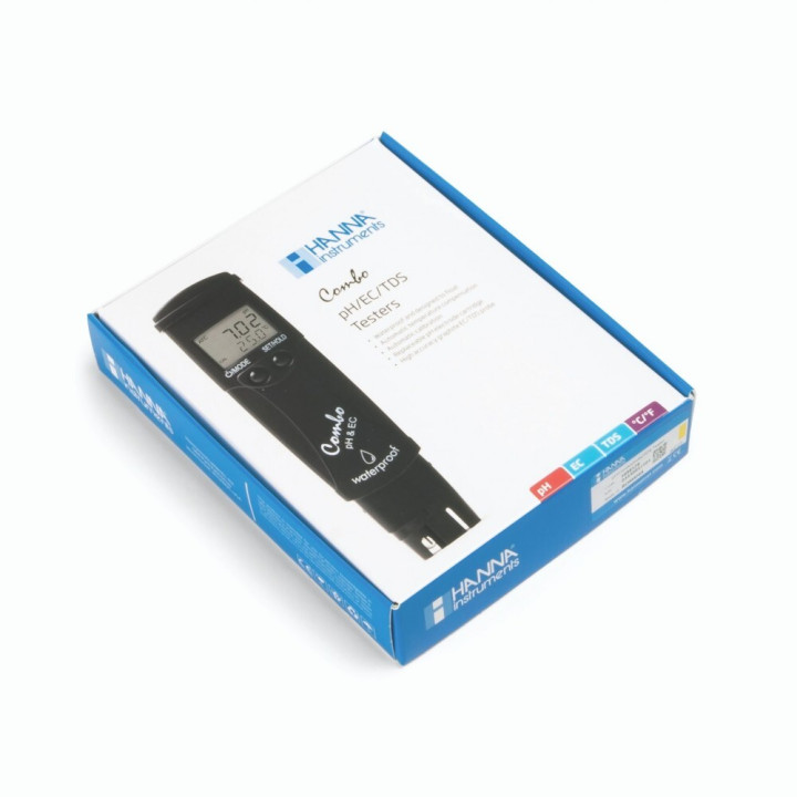 Tester pH / CE / TDS HI98129 Hanna - Medición Precisa - Instrumentos de Medida