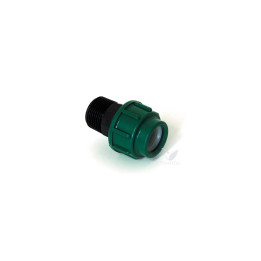 Enlace Rosca Macho 25 mm para Riego - Alta Resistencia - Accesorios Riego