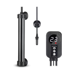 Calentador de Agua Titanio 100W Water Master - Riego Eficiente - Temperatura del Agua