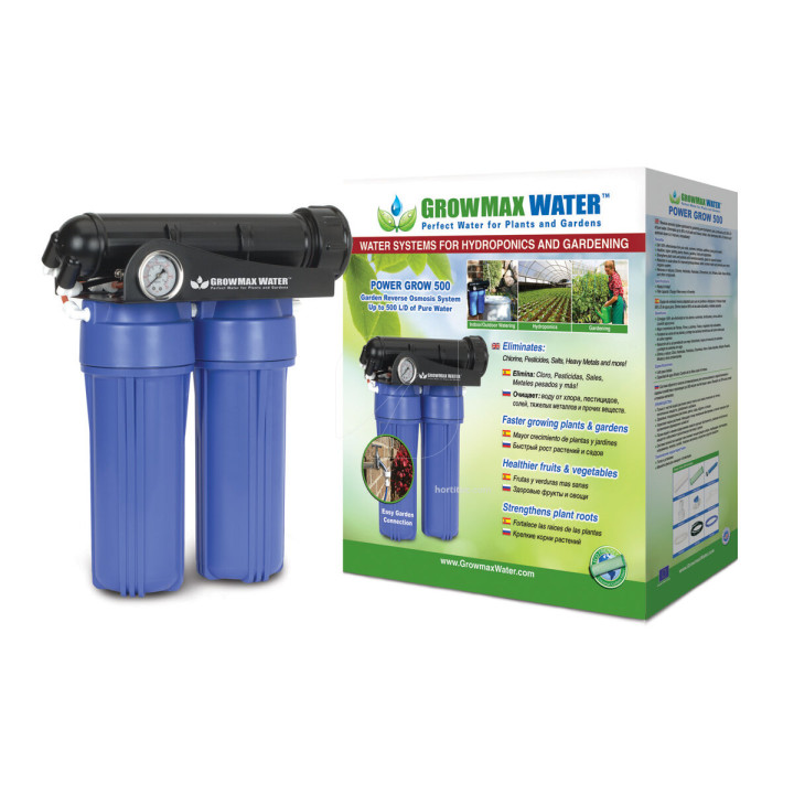 Sistema de Osmosis Inversa Power Grow - GROWMAX WATER™ - Riego