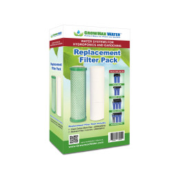 Pack Filtros de Recambio 10" GROWMAX WATER™ para Ósmosis - Riego
