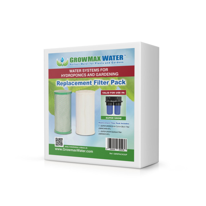 Pack Filtros de Recambio Super Grow - GROWMAX WATER™ - Riego
