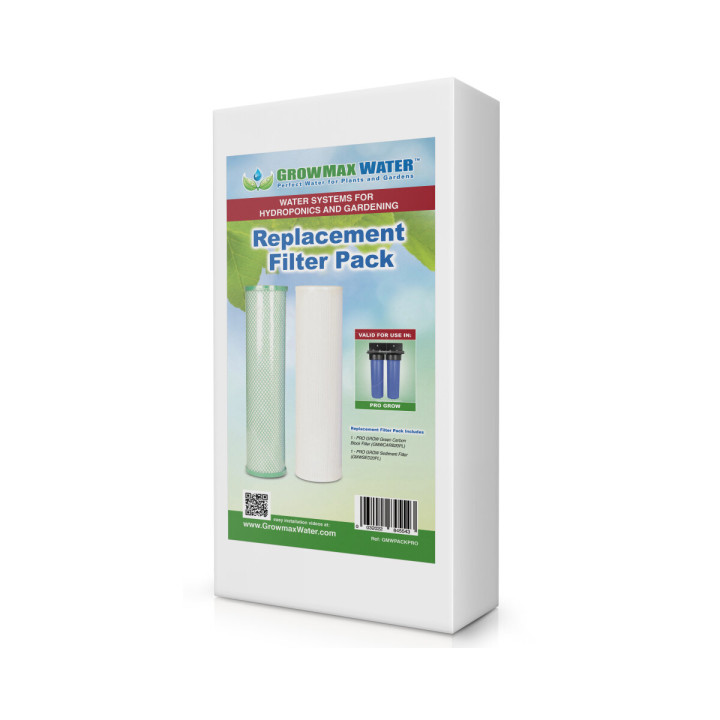 Pack Filtros de Recambio Pro Grow - GROWMAX WATER™ - Tratamiento Agua