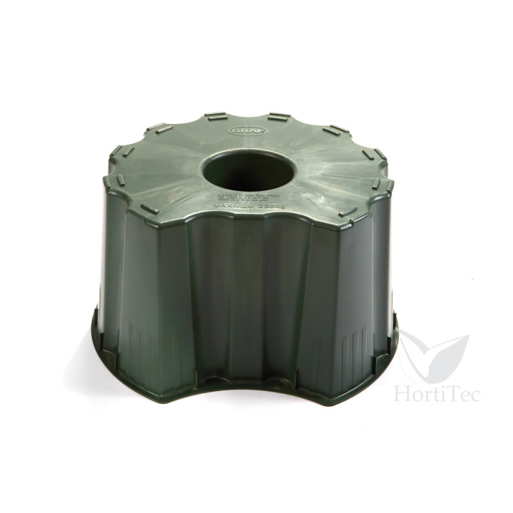 Soporte Depósito Redondo 200 L - Riego Eficiente