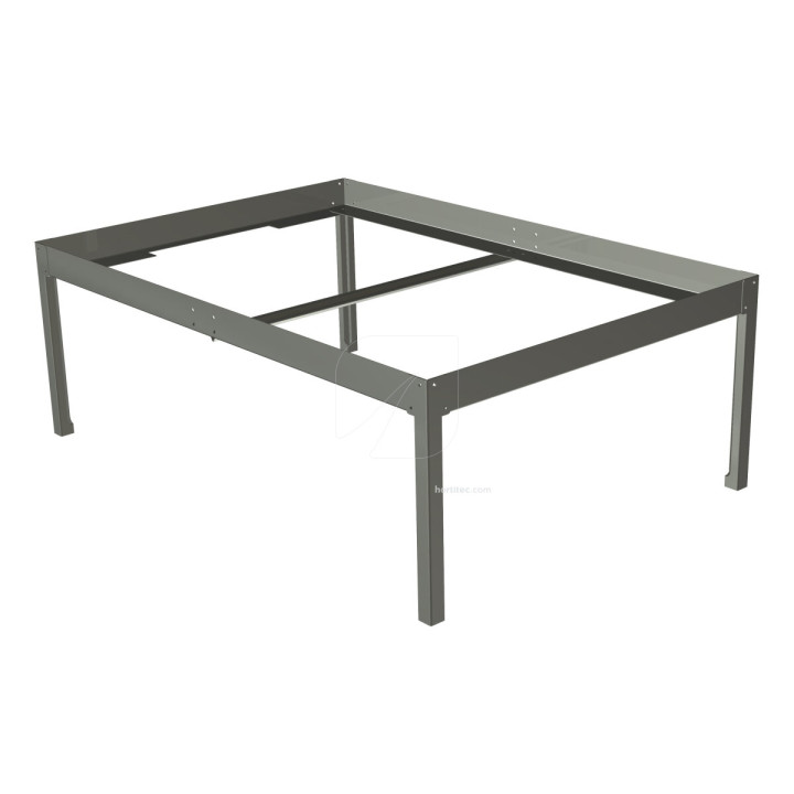Soporte para Bandeja Gris 0,75 x 1 m - Cultivo Eficiente - Soportes