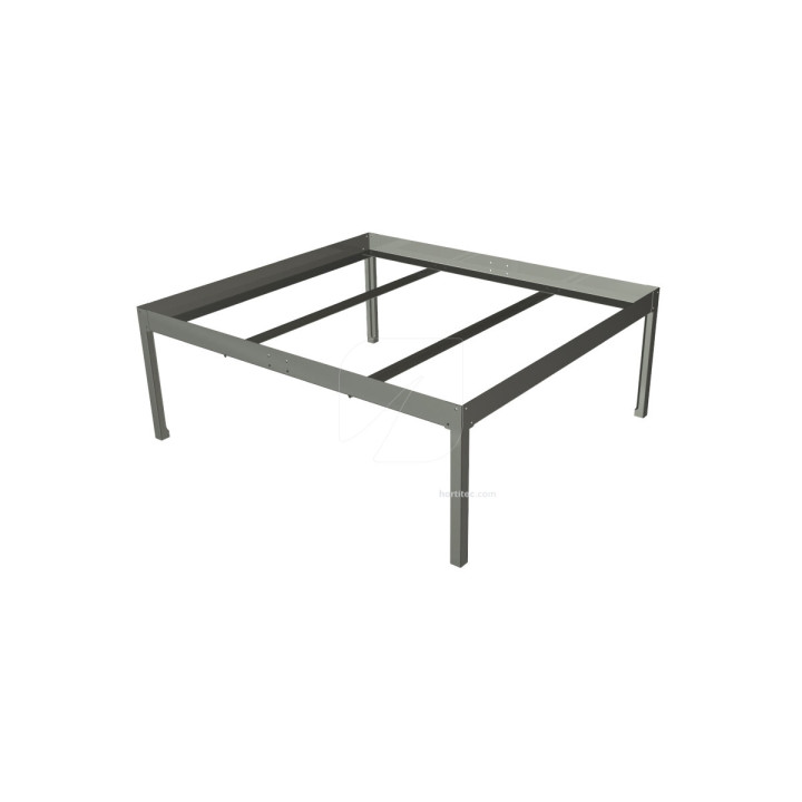 Soporte para Bandeja Negra 1x1m - Resistente y Duradero - Soportes