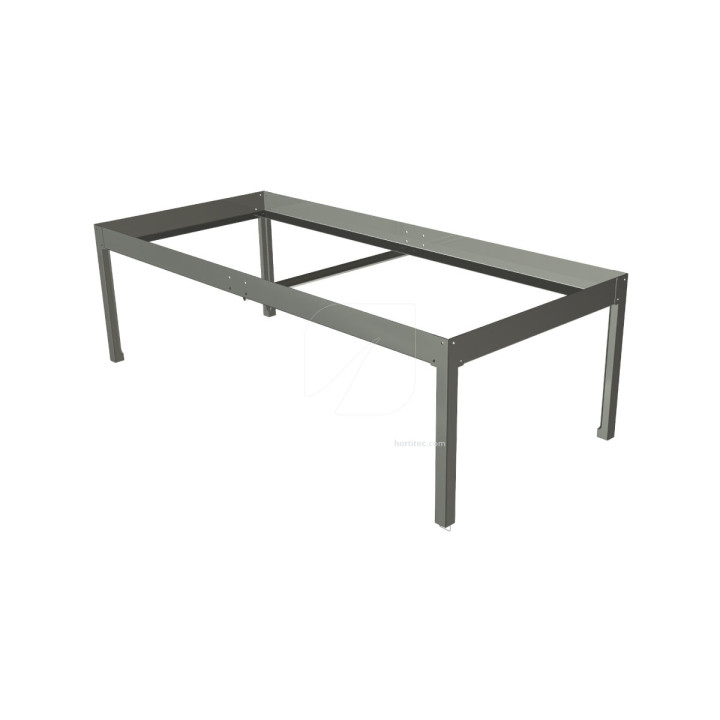 Soporte para Bandeja Negra 0,6 x 0,6 m - Resistente y Duradero - Soportes