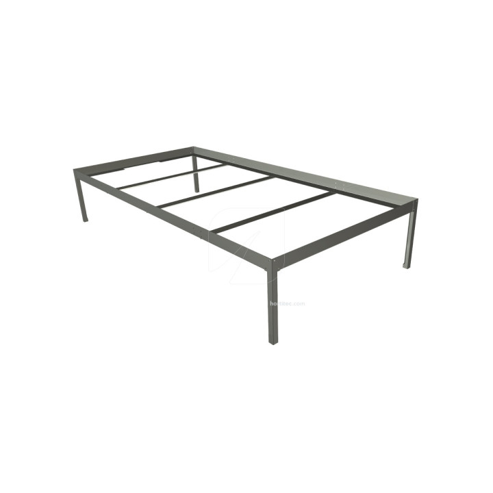 Soporte para Bandeja Negra 0,6 x 0,6 m - Resistente y Duradero - Soportes