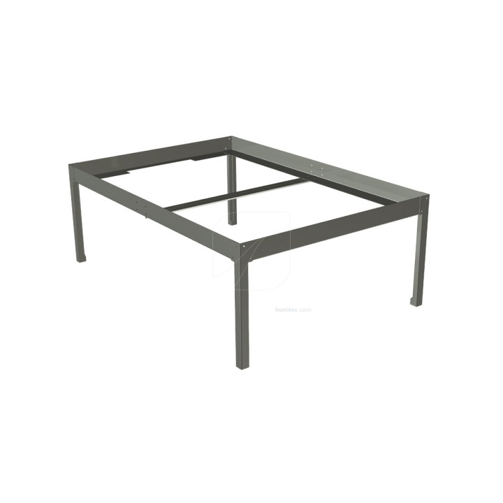 Soporte para Bandeja Negra 0,6 x 0,6 m - Resistente y Duradero - Soportes