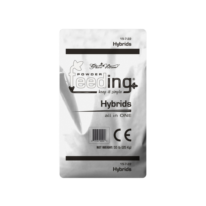 Hybrids 25 kg - Fertilizante para Variedades Híbridas - Nutrientes
