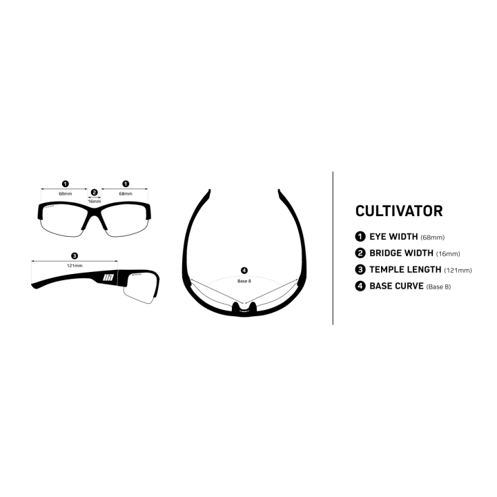 Gafas Cultivador FX Classic - Protección UV | METHOD SEVEN - Herramientas y Accesorios