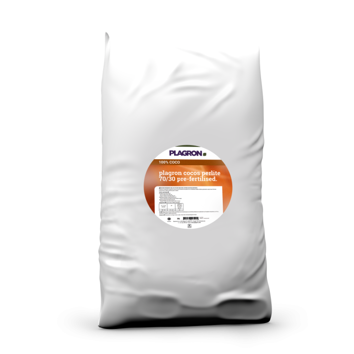 Sustrato Coco Perlite 70/30 Pre-fertilizado - Plagron - Sustratos