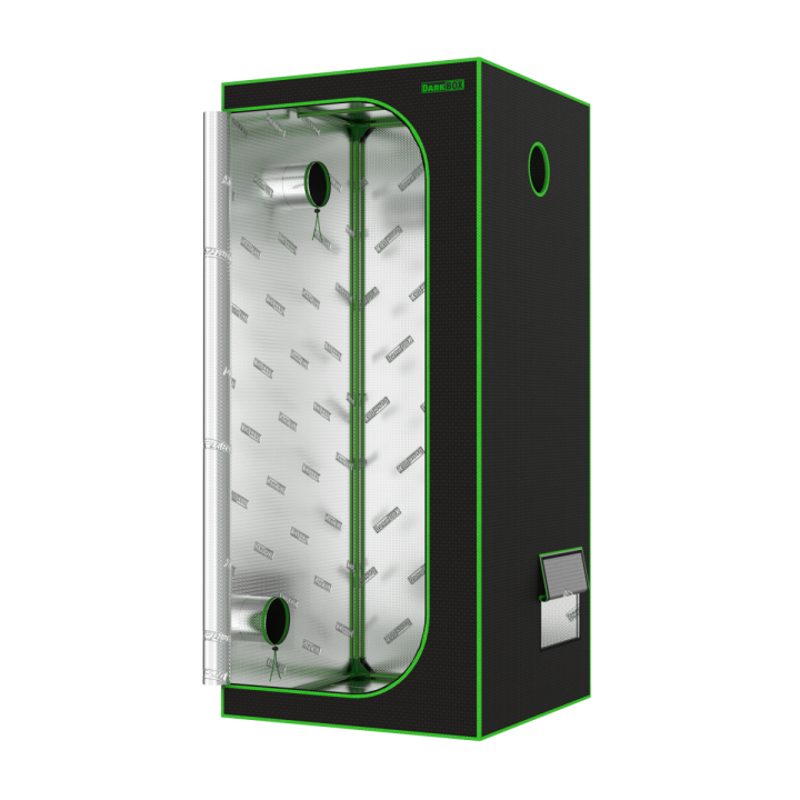 Invernadero Dark Box 1.2x1.2x2.2 - Cultivo Interior - Armarios de Cultivo