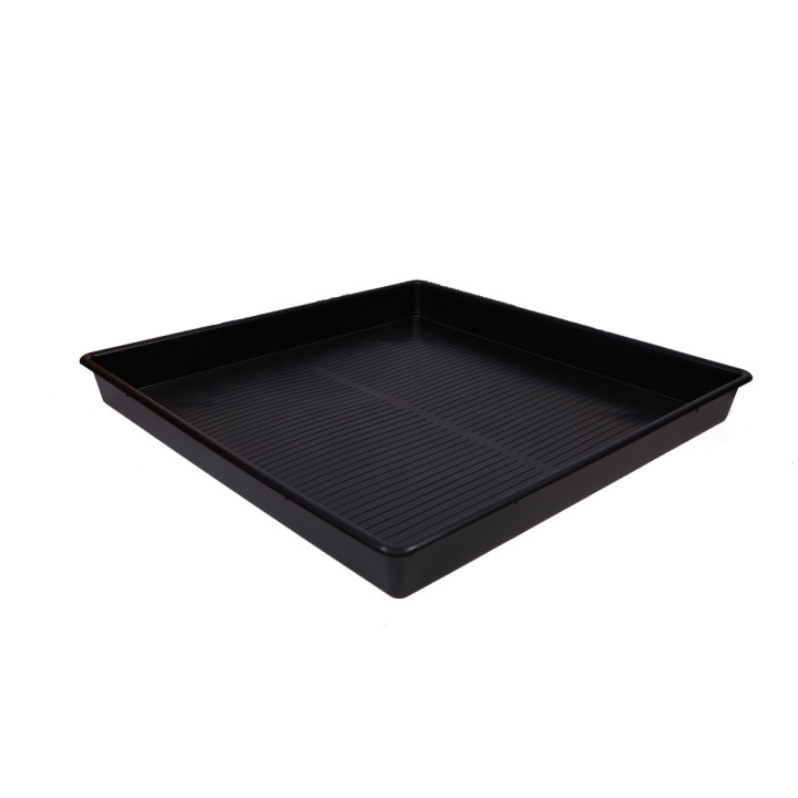 Bandeja Negra Cuadrada ECO 120x120 cm - Suministros Hortícolas - Bandejas