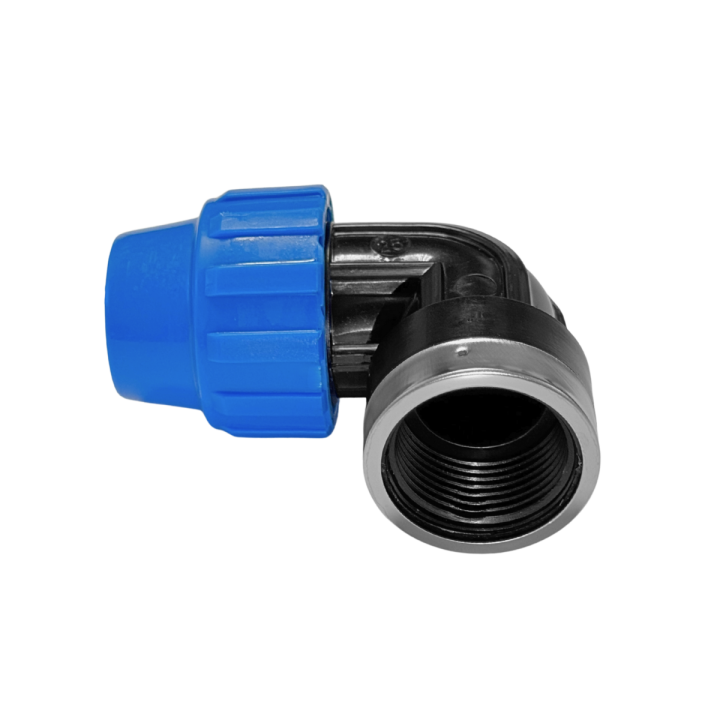 Drenaje Codo Hembra 25mm - Suministros Hortícolas - Riego