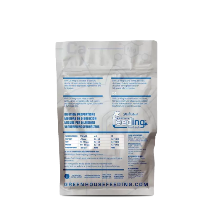 CalMag 1kg Green House - Fertilizante Esencial - Fertilizantes