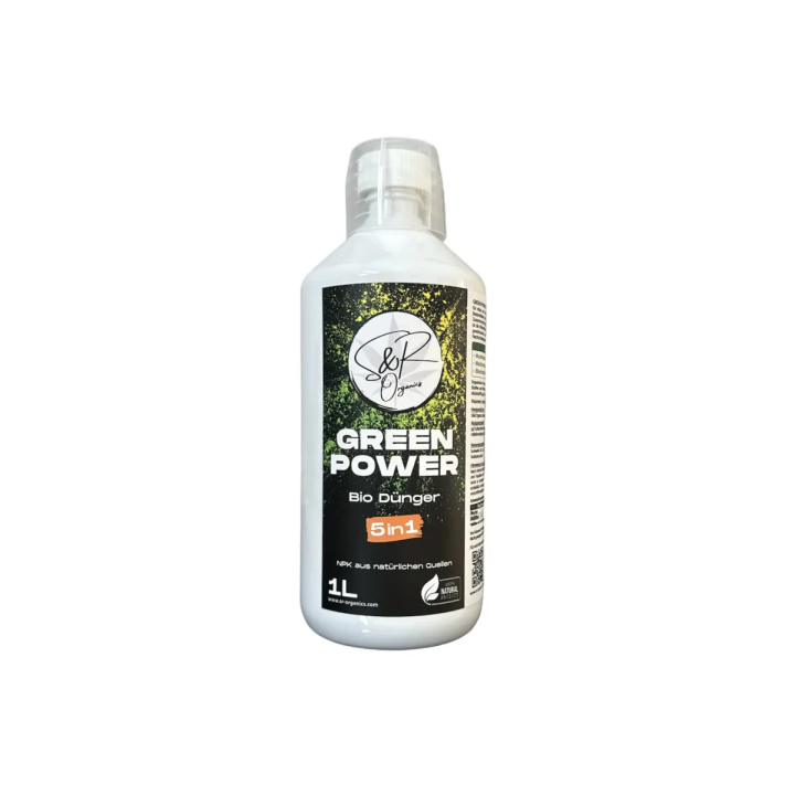 Fertilizante 5in1 Green Power 1L - Cultivo Eficiente - Fertilizantes