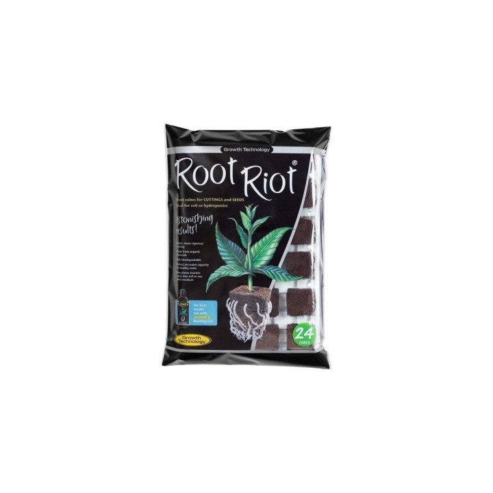Root Riot Bandeja 24 Alv Ionic - Sustrato Orgánico - Sustratos de Propagación
