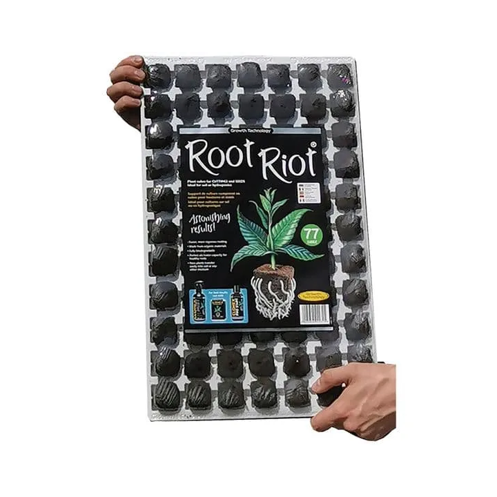 Root Riot Bandeja 77 Alv Ionic - Sustrato Orgánico - Sustratos de Propagación