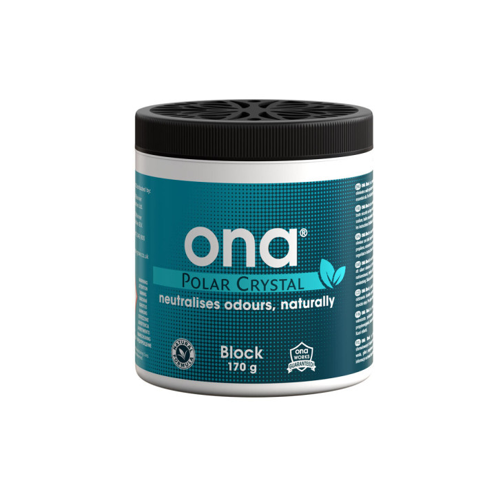 Ona Block Polar Crystal 170g - Neutralizador de Olores - Neutralizadores y Ambientadores