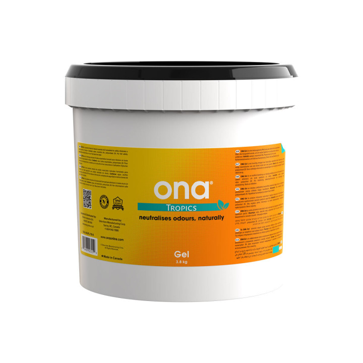 Ona Gel Tropics 20 kg - Neutralizador de Olores Eficaz - Neutralizadores y Ambientadores